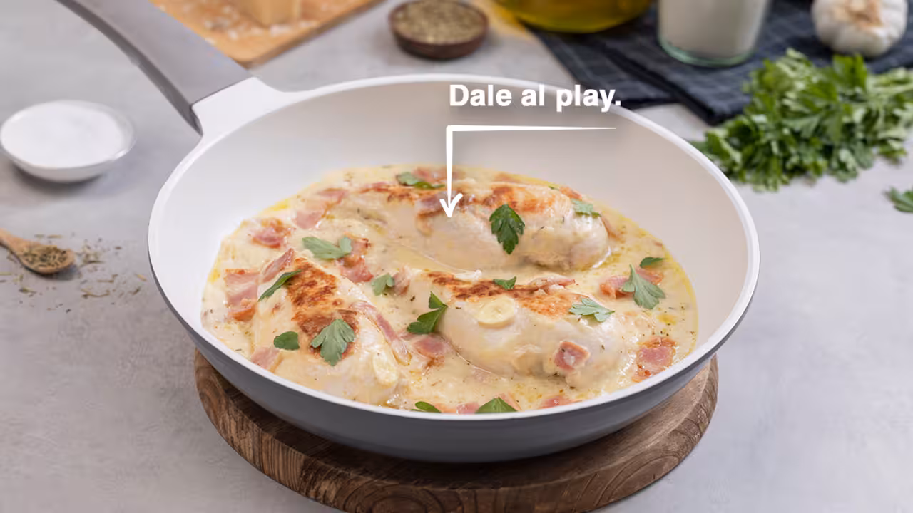 Pollo a la parmesana