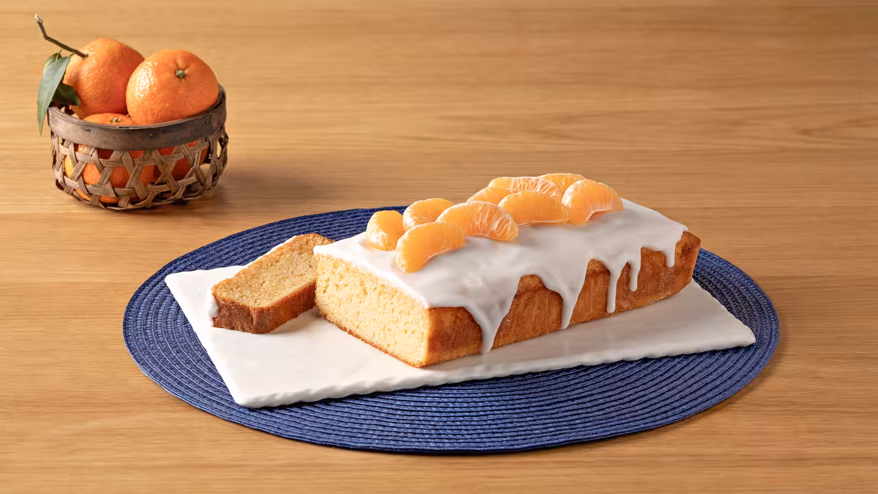 Bizcocho de mandarinas
