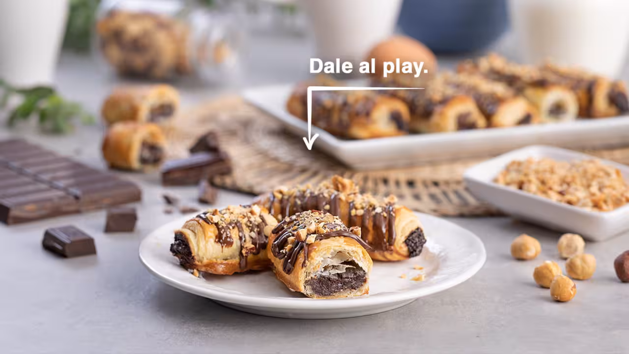 Napolitanas de chocolate