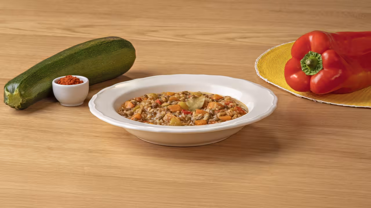 Lentejas con arroz