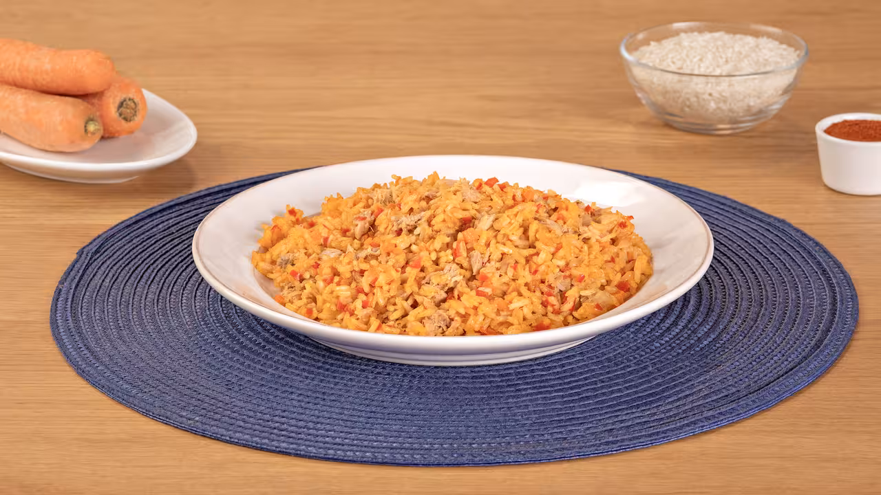 Arroz con atún