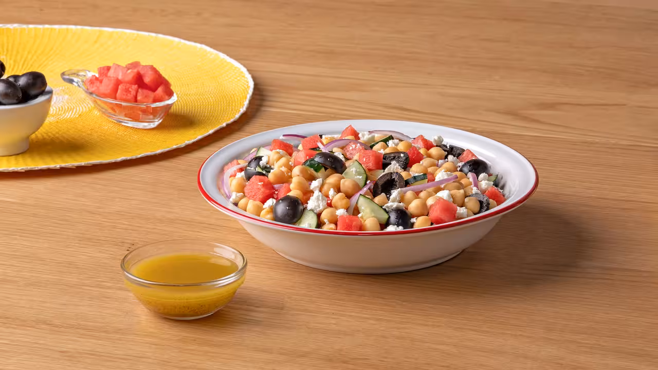 Ensalada de garbanzos