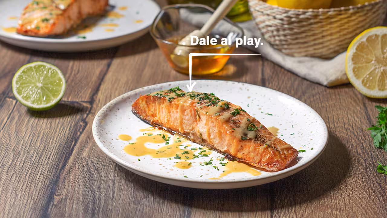 Salmón al horno
