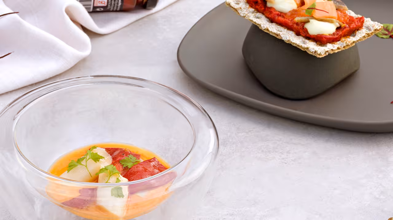 2 aperitivos con pimientos del piquillo