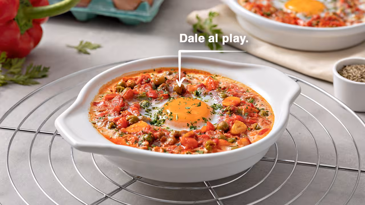 Huevos al plato