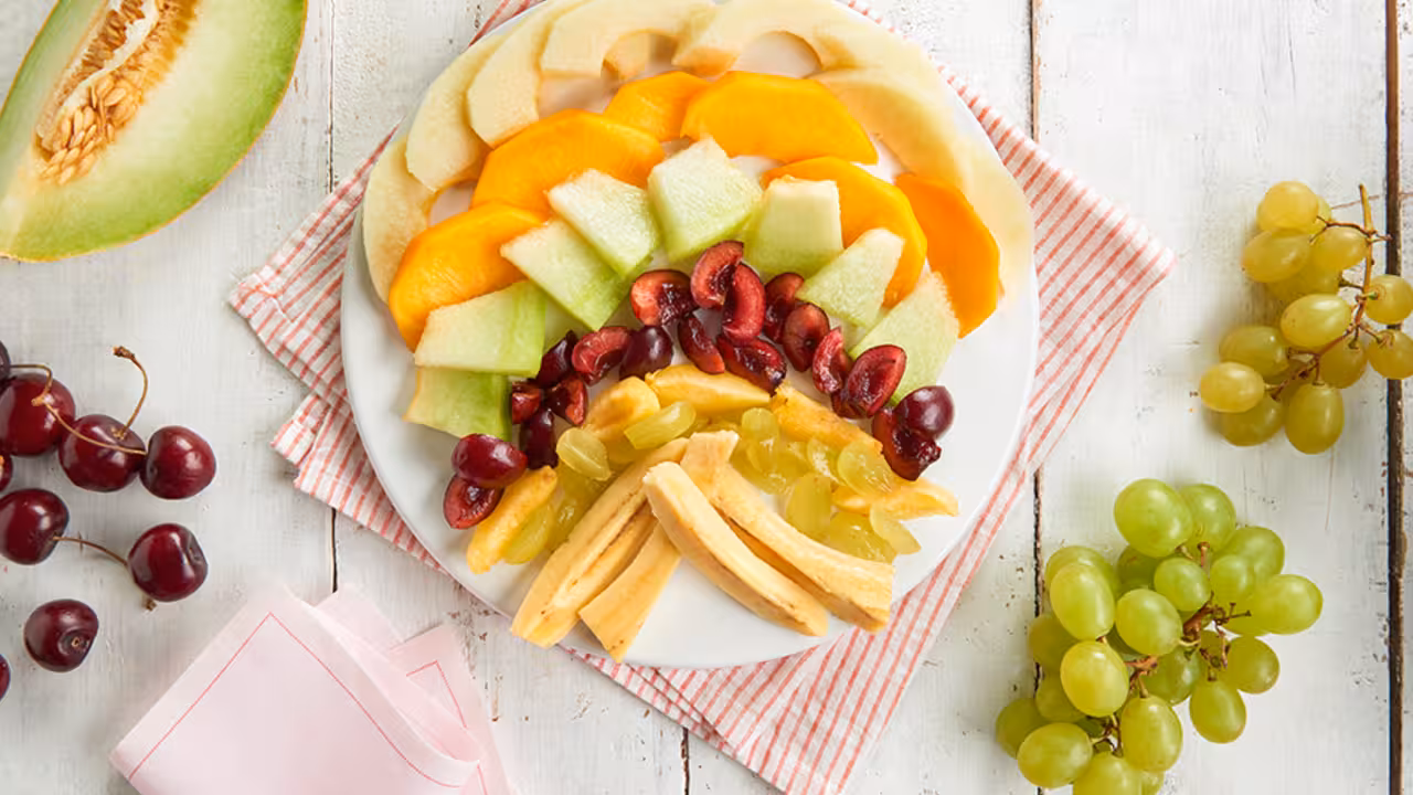 Ensalada de frutas para el Baby Led Weaning