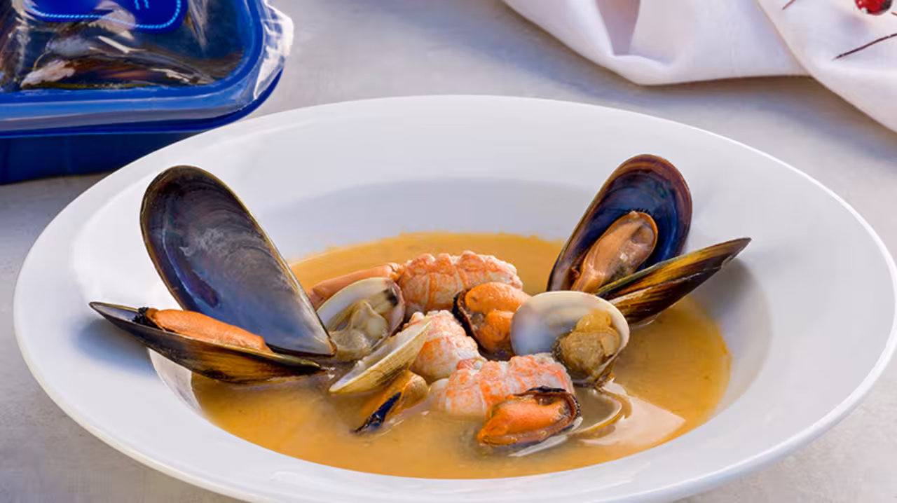 Sopa de marisco