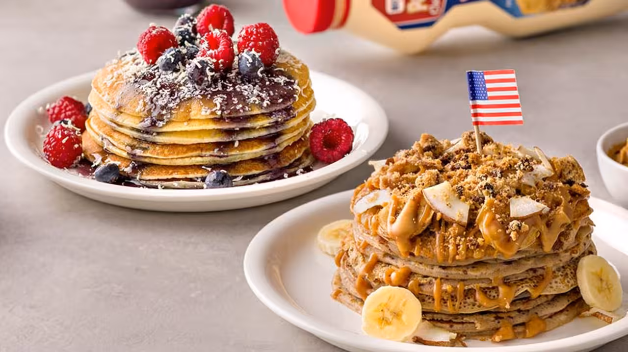 Pancakes con frutas