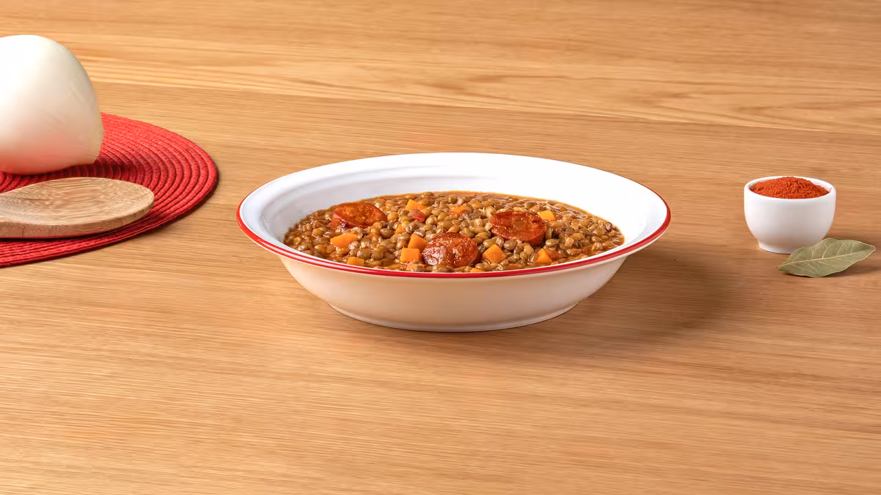 Lentejas con chorizo
