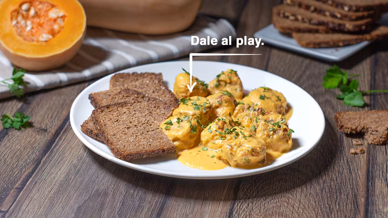 Albóndigas vegetarianas