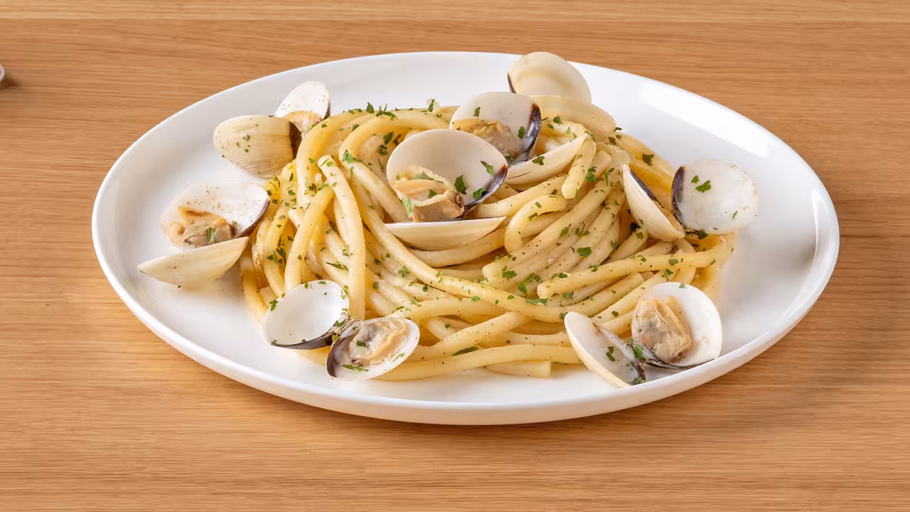 Bigoli alle vongole