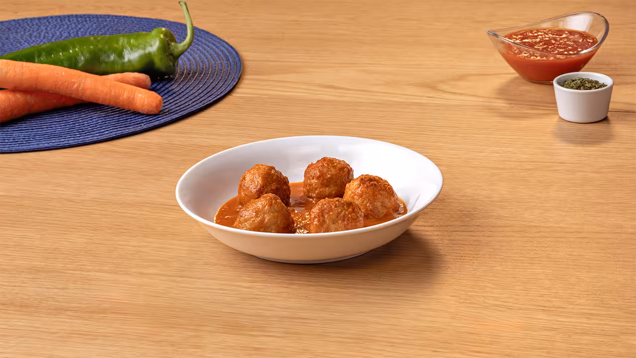 Albóndigas en salsa