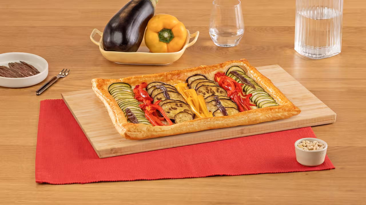 Hojaldre de verduras