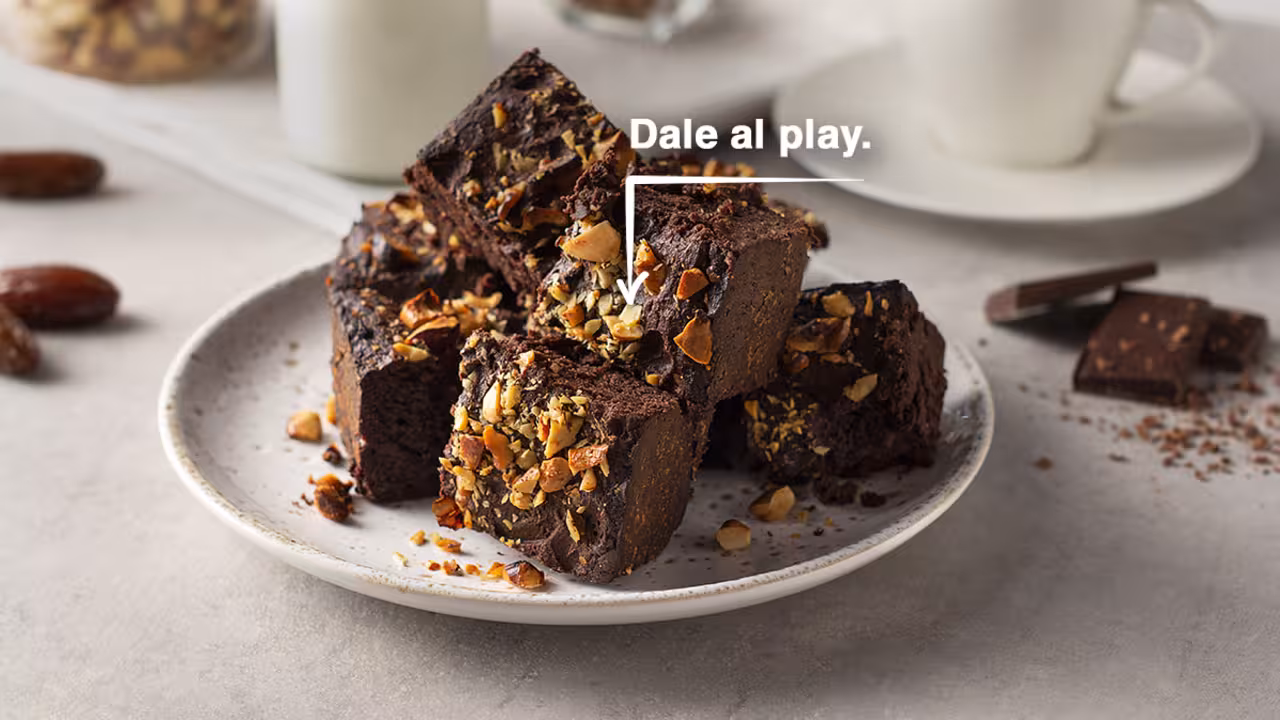 Brownie sin gluten
