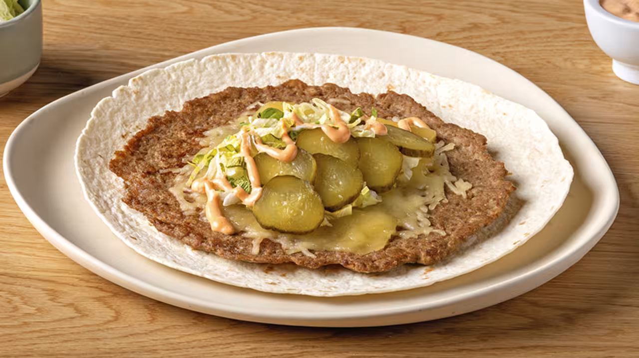 Smash burger taco XXL