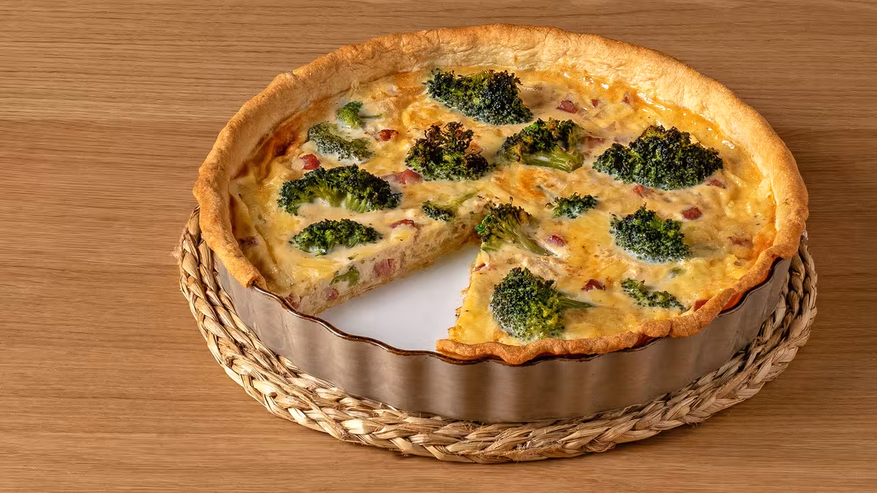 Quiche de brócoli