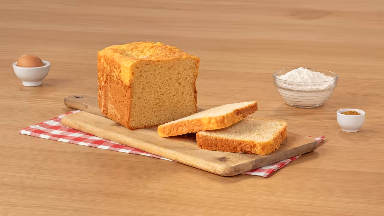 Pan de queso en panificadora