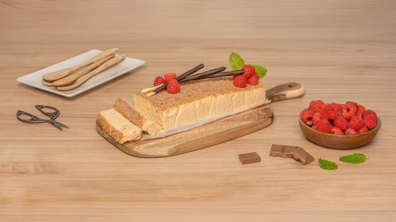 Pudin de piña y dulce de leche