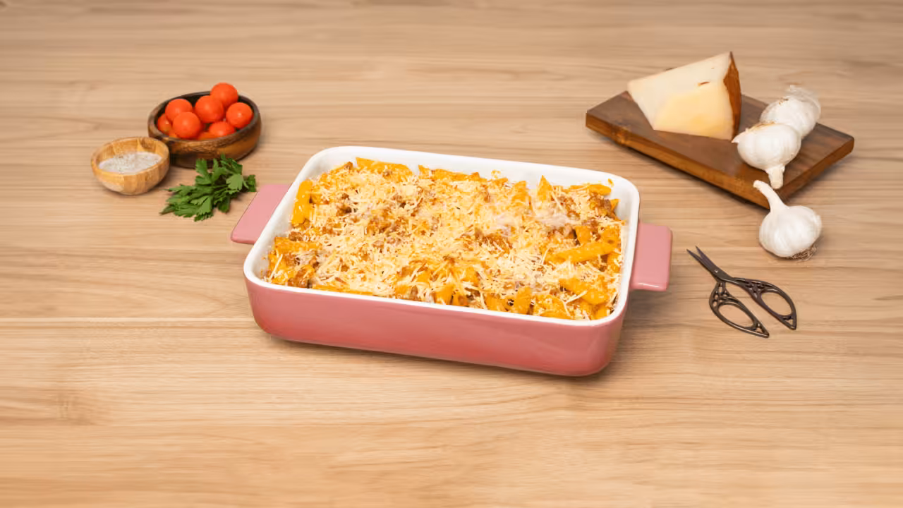 Macarrones gratinados