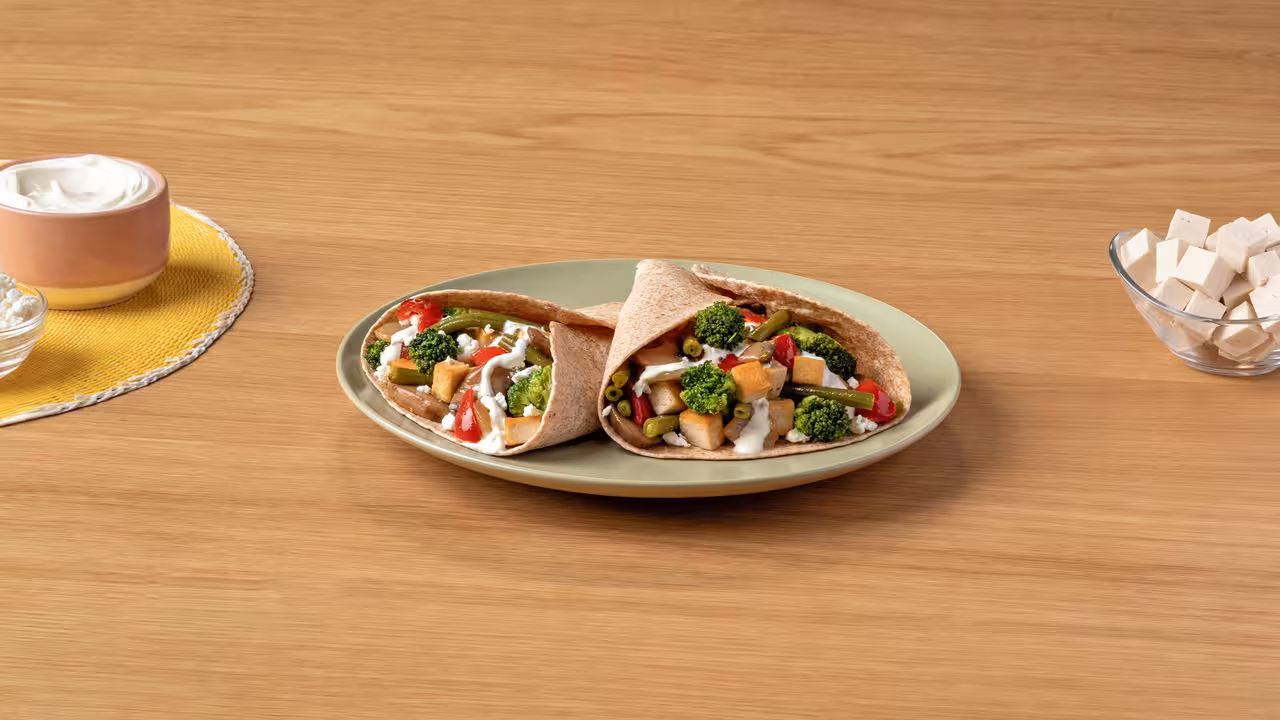 Wraps de tofu
