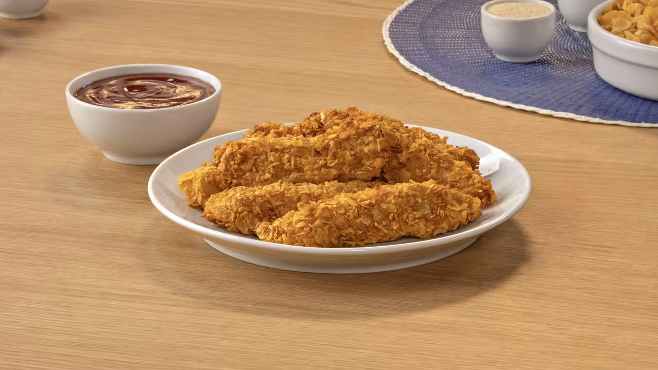 Pollo frito en freidora de aire