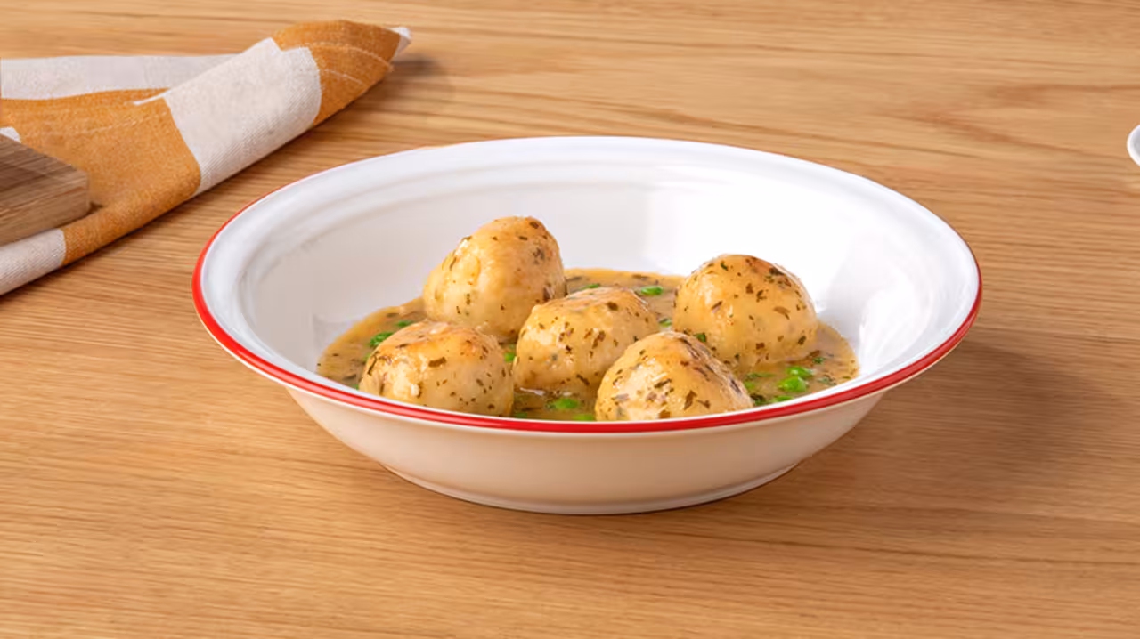 Albóndigas de merluza en salsa verde