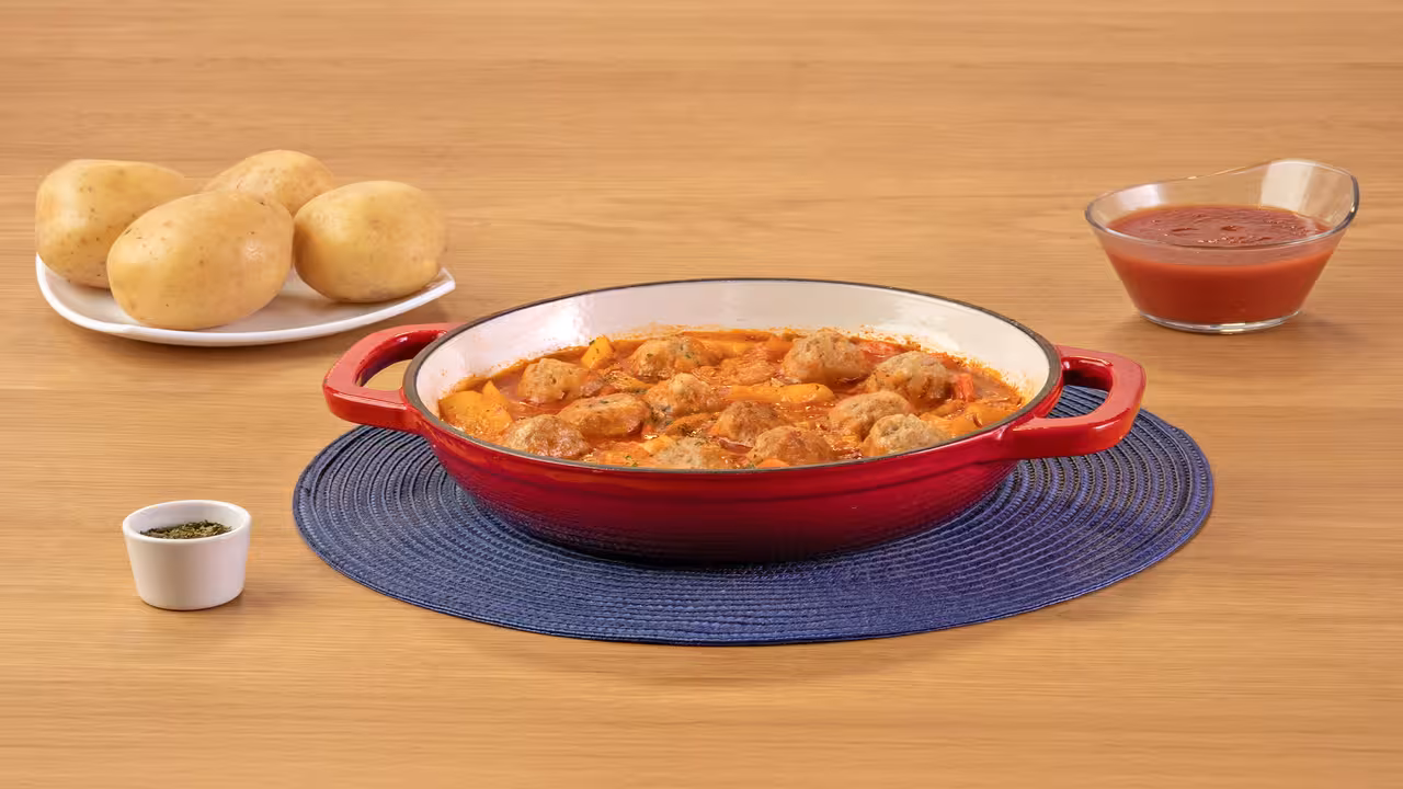 Albóndigas con patatas