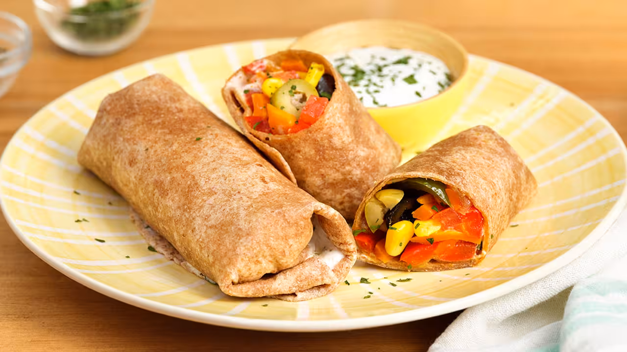 Fajitas de verduras