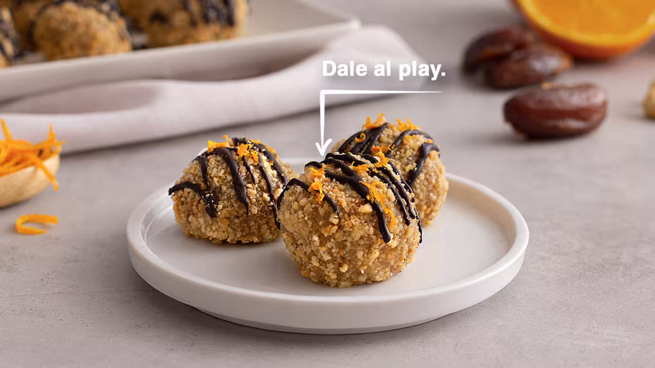Trufas de naranja