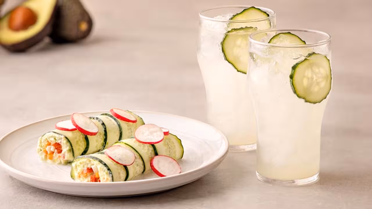2 recetas con pepino