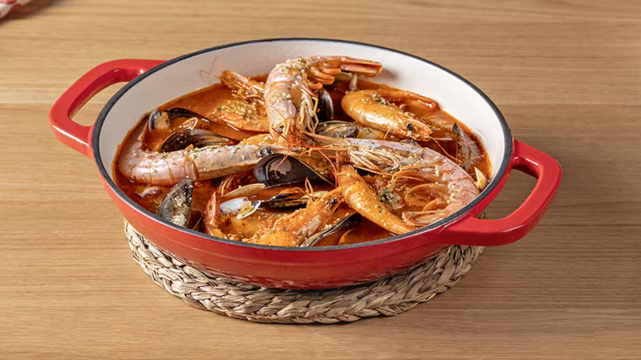 Zarzuela de pescado y marisco