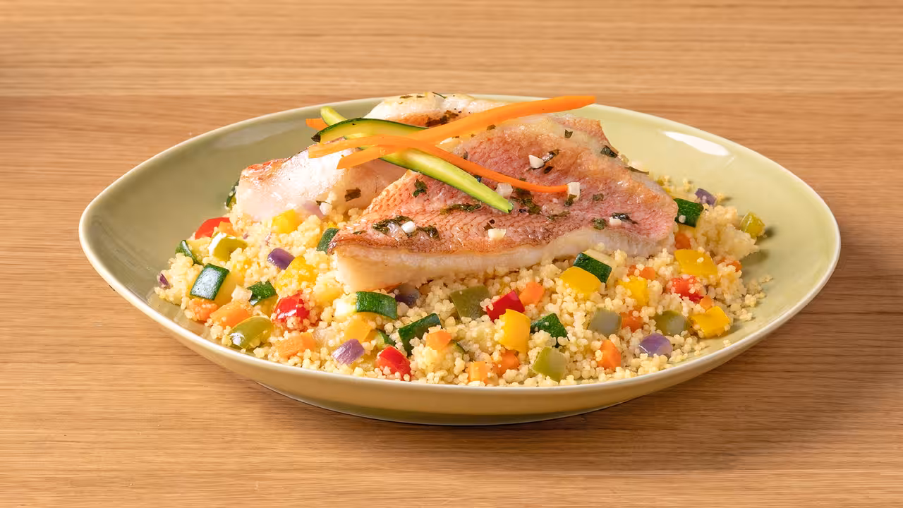 Couscous con gallineta