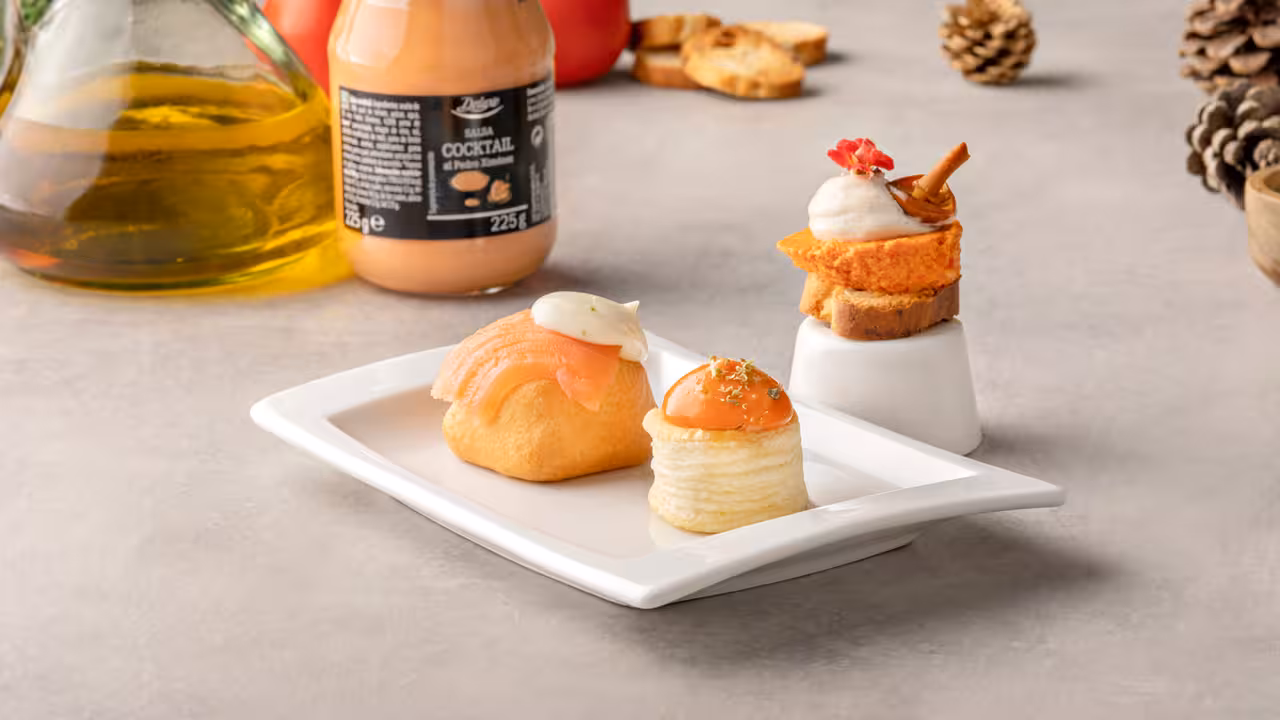 3 aperitivos para Navidad