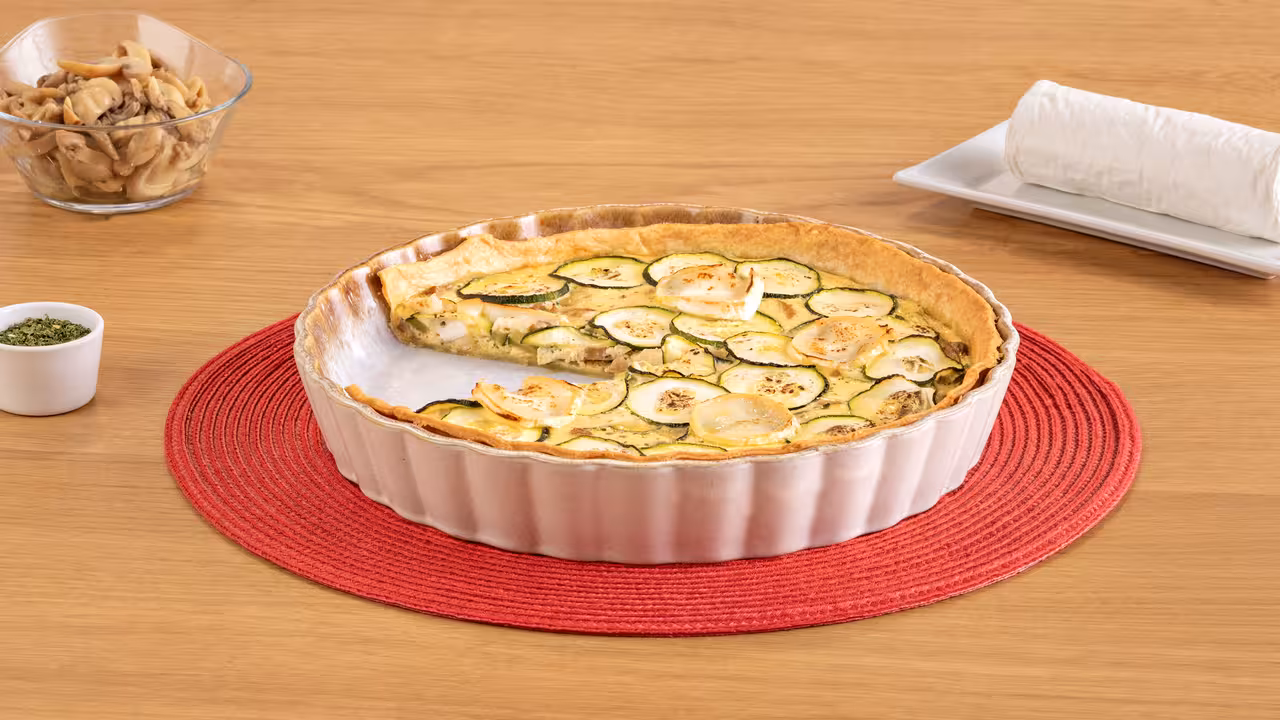Quiche de calabacín