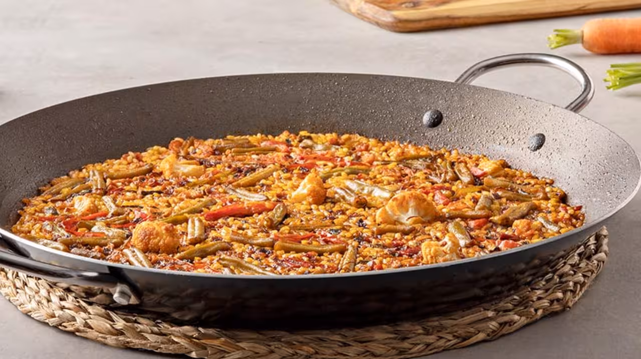Paella de verduras