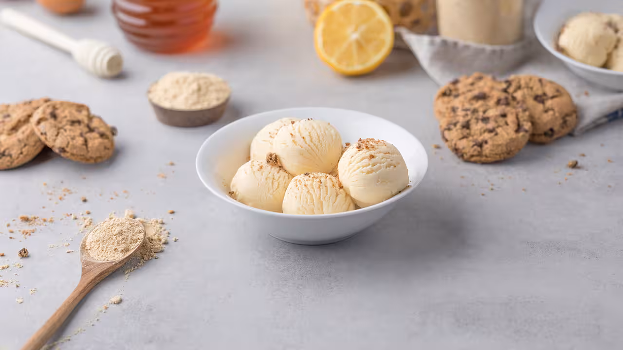 Helado de gofio