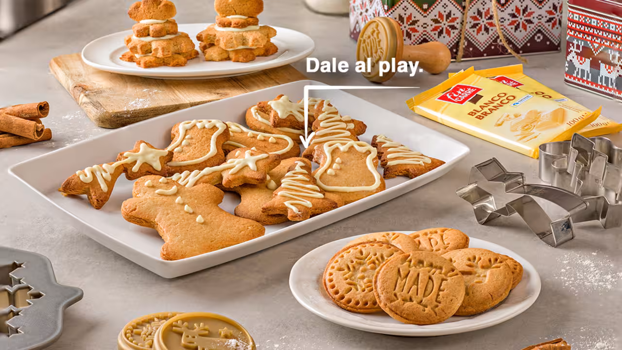 Galletas navideñas caseras