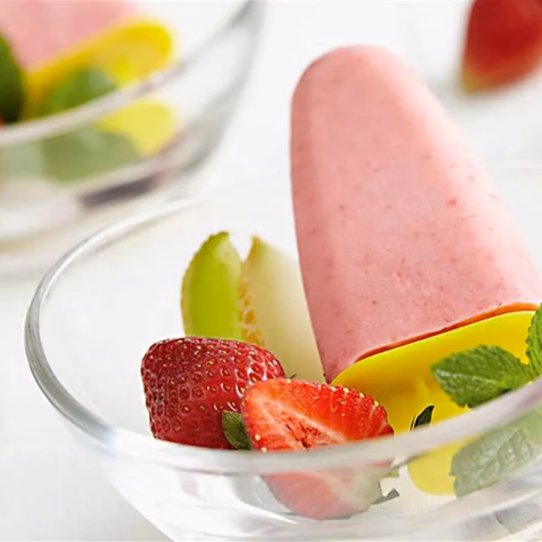 Lody truskawkowo-jogurtowe
