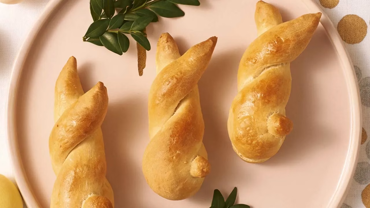 Drożdżowe zajączki