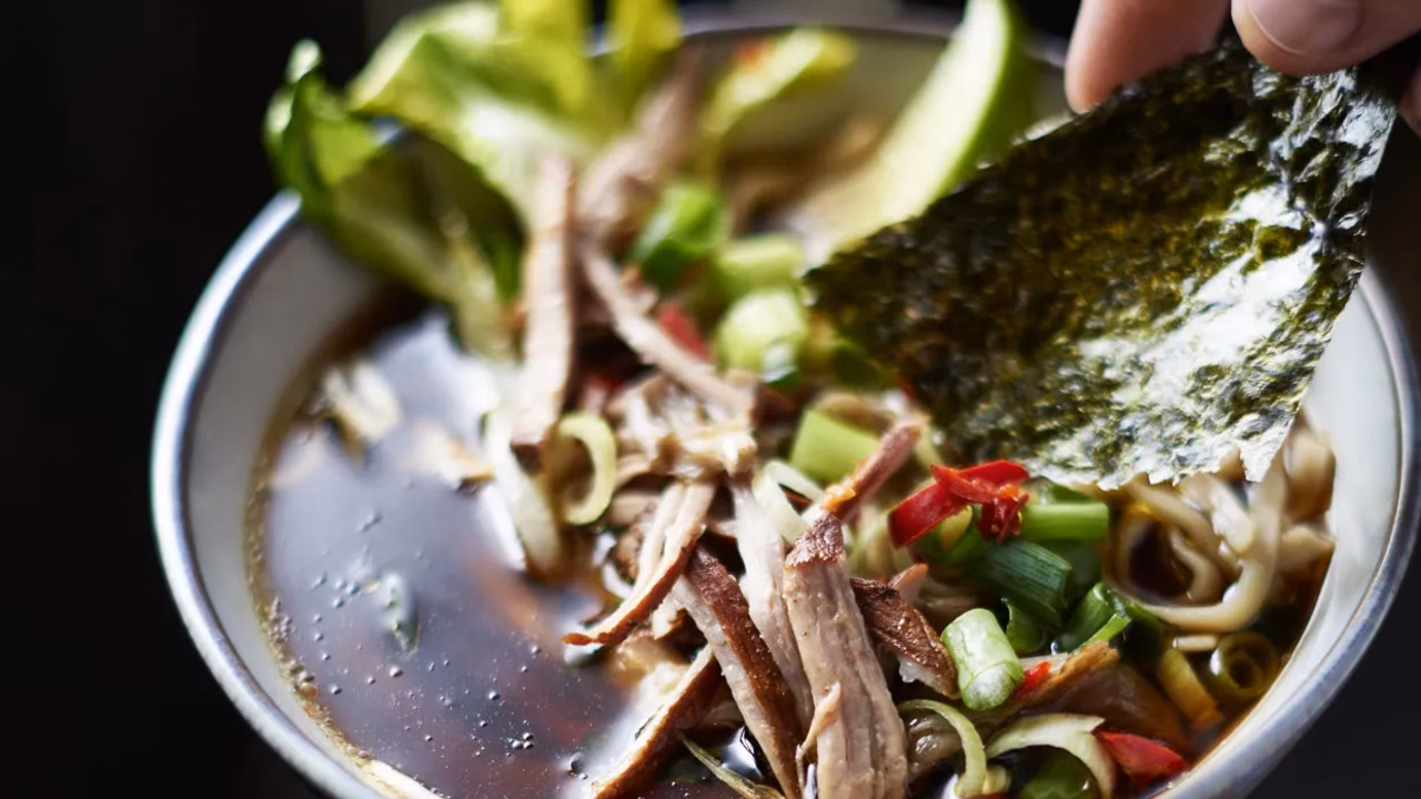 Grzybowy ramen