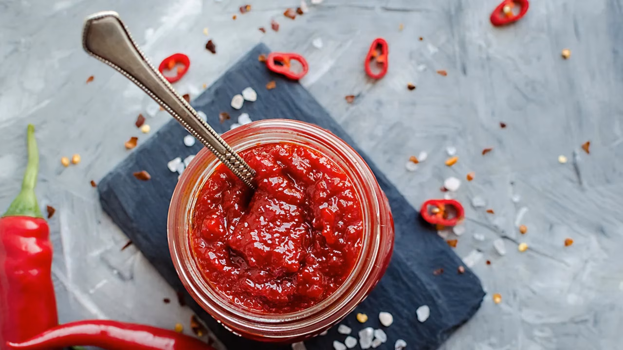 Wytrawna konfitura z pomidorów i chili