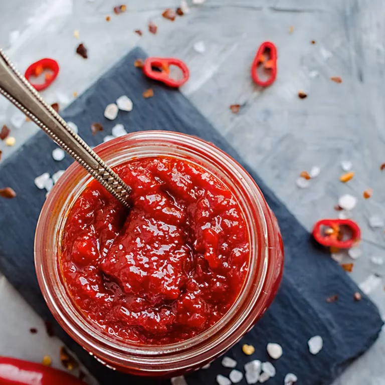 Wytrawna konfitura z pomidorów i chili