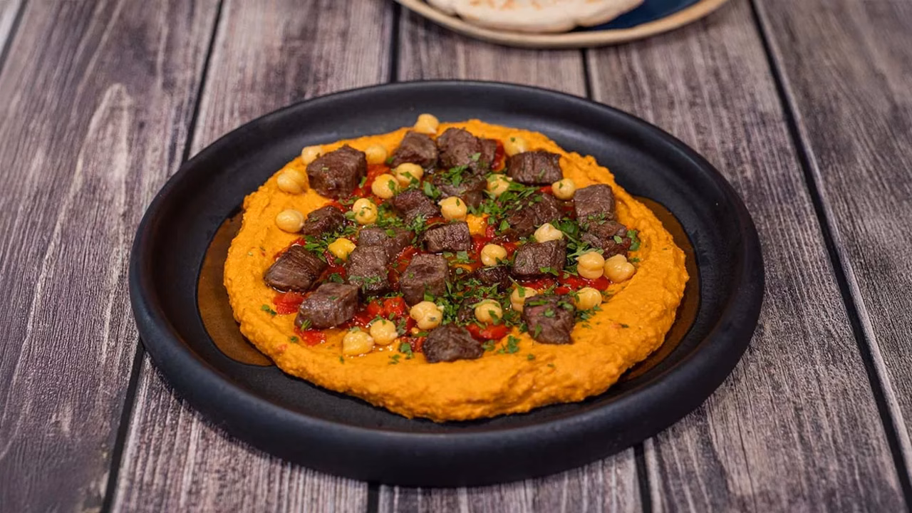 Hummus bil lahme