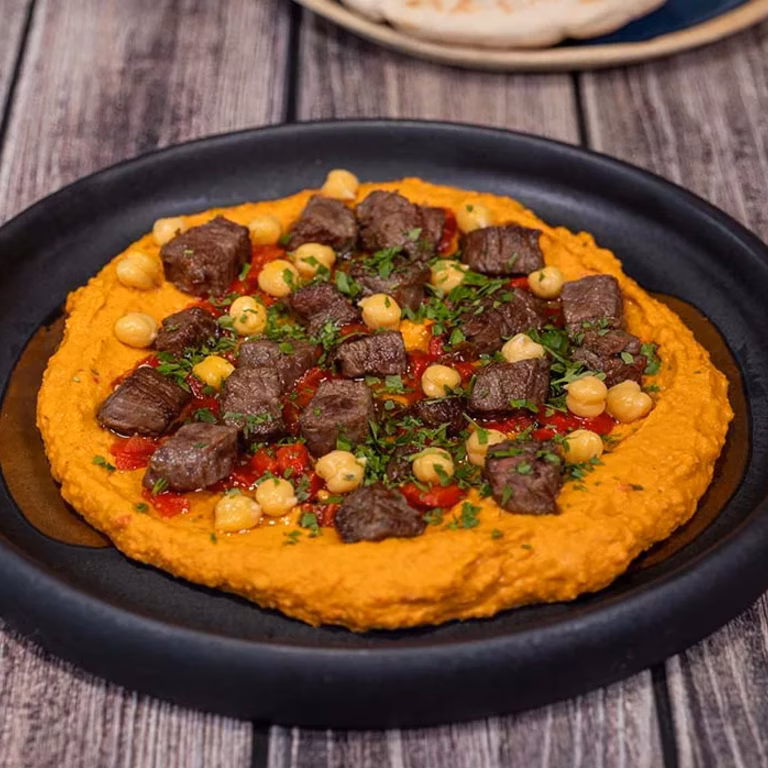 Hummus bil lahme