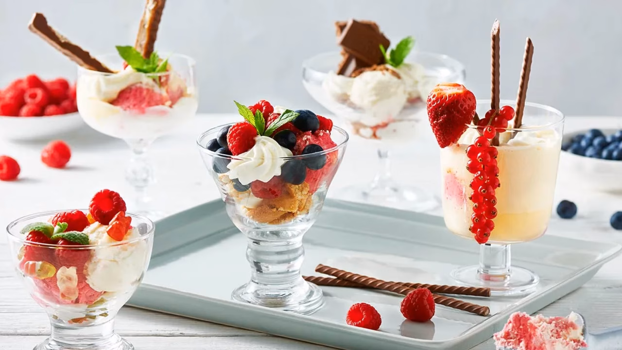 Domowe lody śmietankowo-malinowe na 5 sposobów