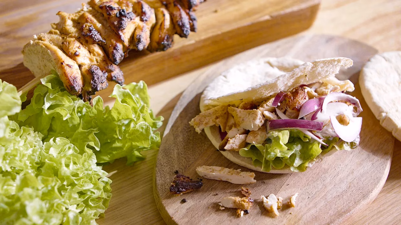 Domowy kebab drobiowy