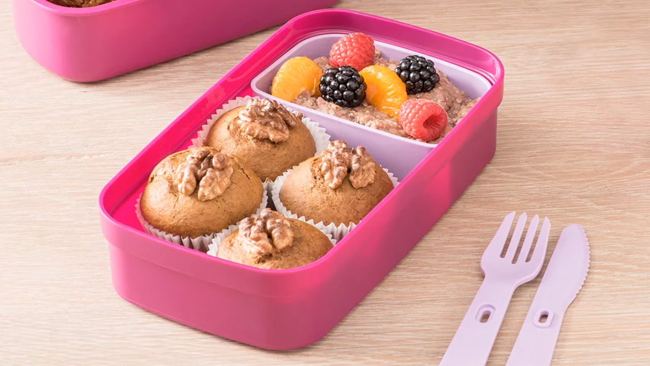 Gryczanka i muffiny bananowe – lunchbox na słodko