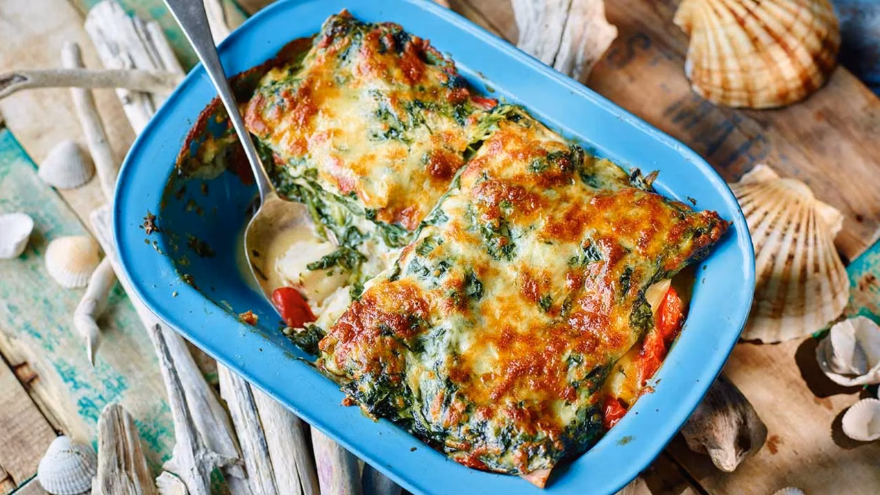 Lasagne ze szpinakiem i beszamelem