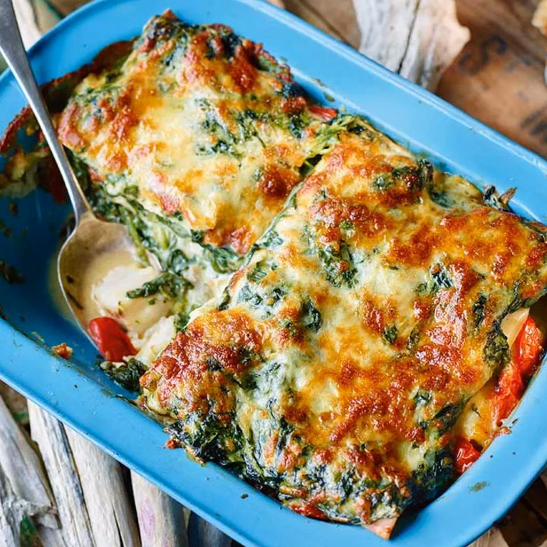 Lasagne ze szpinakiem i beszamelem