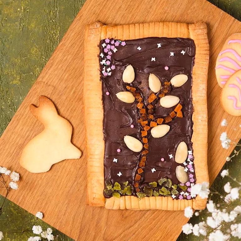 Mazurek orzech laskowy (Gianduia)